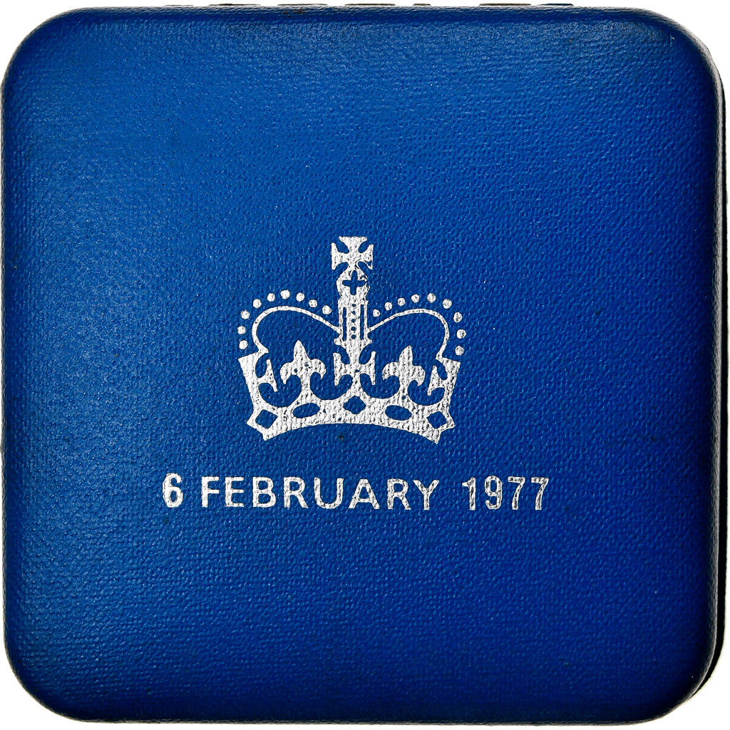 Coin, Great Britain, Elizabeth II, 25 New Pence, 1977, Proof, MS(65-70), Silver