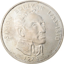 Moneta, Panama, 20 Balboas, 1974, U.S. Mint, SPL-, Argento, KM:31
