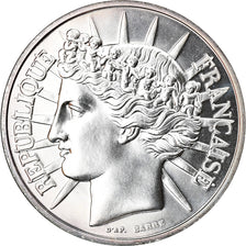 Coin, France, Fraternité, 100 Francs, 1988, FDC, MS(65-70), Silver, KM:966