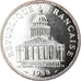 Moeda, França, Panthéon, 100 Francs, 1988, FDC, MS(65-70), Prata, KM:951.1