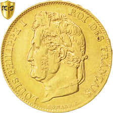 France, Louis-Philippe, 20 Francs, 1833 W, KM:750.5, PCGS XF45