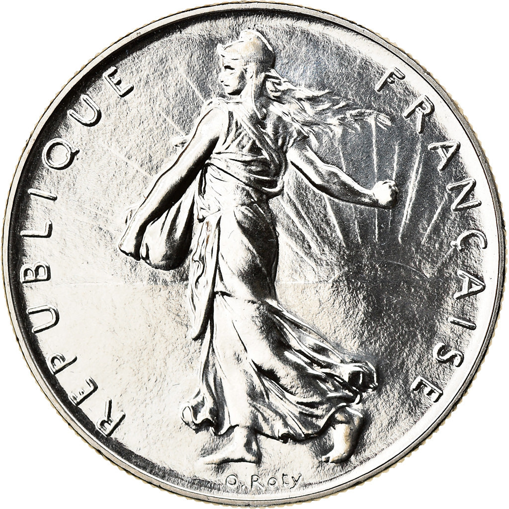 Moneta, Francia, Semeuse, Franc, 1988, FDC, FDC, Nichel, KM:925.1, Gadoury:474