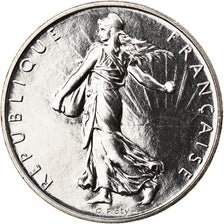 Moneta, Francia, Semeuse, Franc, 1990, FDC, FDC, Nichel, KM:925.1, Gadoury:474