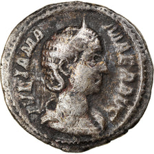 Moneta, Julia Mamaea, Denarius, 232, Roma, VF(30-35), Srebro, RIC:331