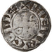 Moneta, Francia, Henri II, Denarius, c. 1180-1190, Troyes, MB+, Argento