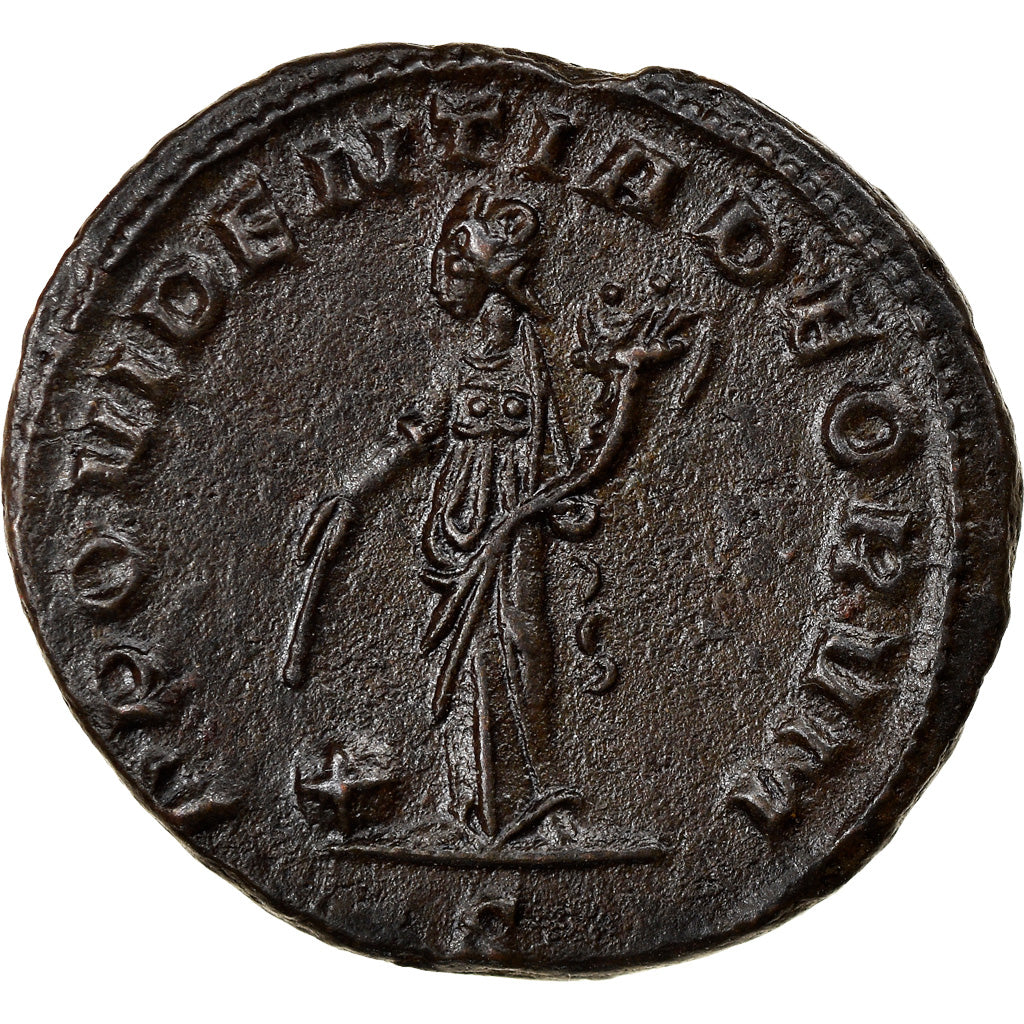 Münze, Tacitus, Aurelianus, 275-276, Siscia, SS+, Billon, Cohen:103, RIC:--