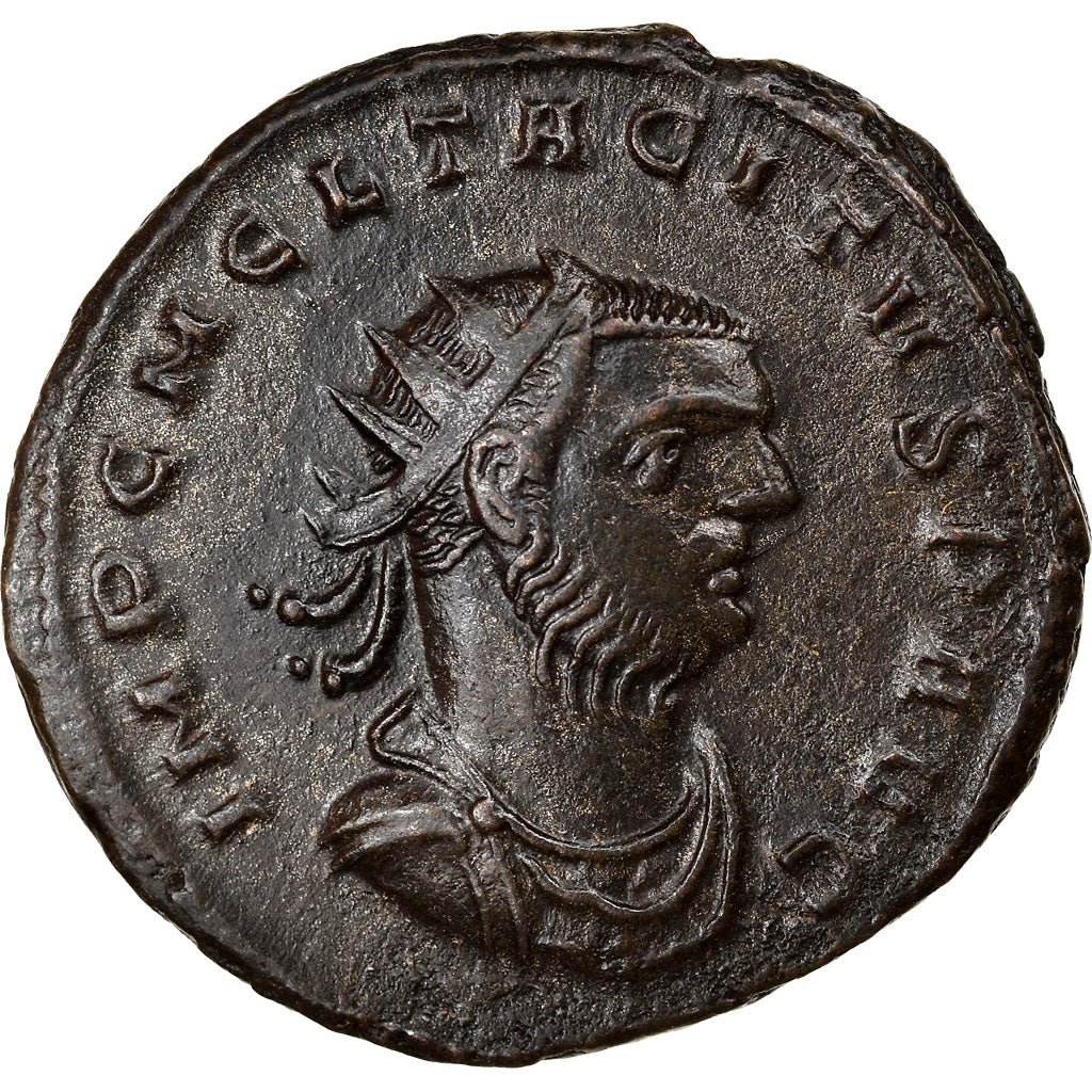 Coin, Tacitus, Aurelianus, 275-276, Ticinum, Rare, MS(63), Billon, RIC:133