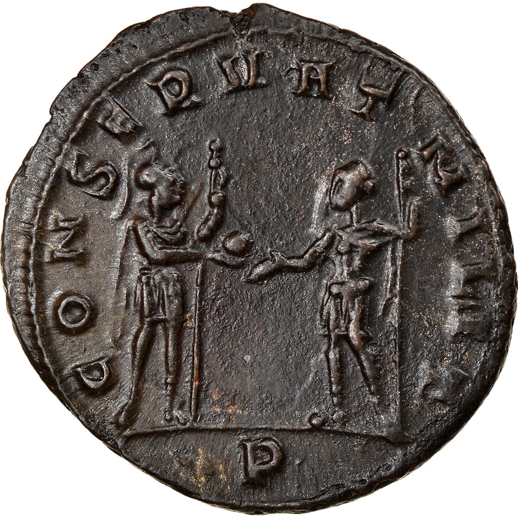 Coin, Tacitus, Aurelianus, 275-276, Ticinum, Rare, MS(63), Billon, RIC:133