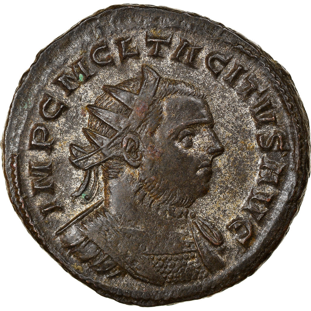 Coin, Tacitus, Aurelianus, 276, Ticinum, EF(40-45), Billon, RIC:145