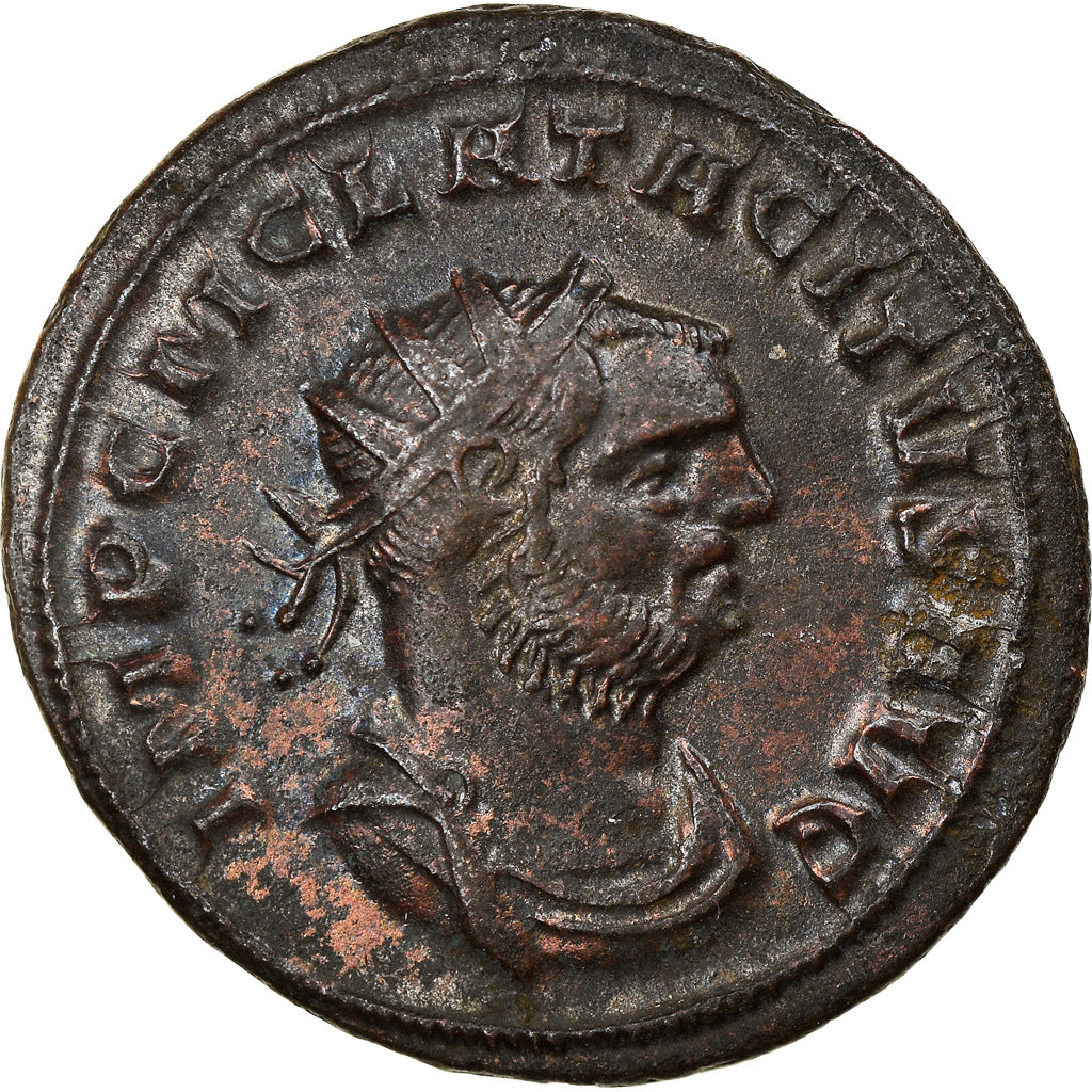 Moeda, Tacitus, Aurelianus, 275-276, Siscia, AU(50-53), Lingote, Cohen:103
