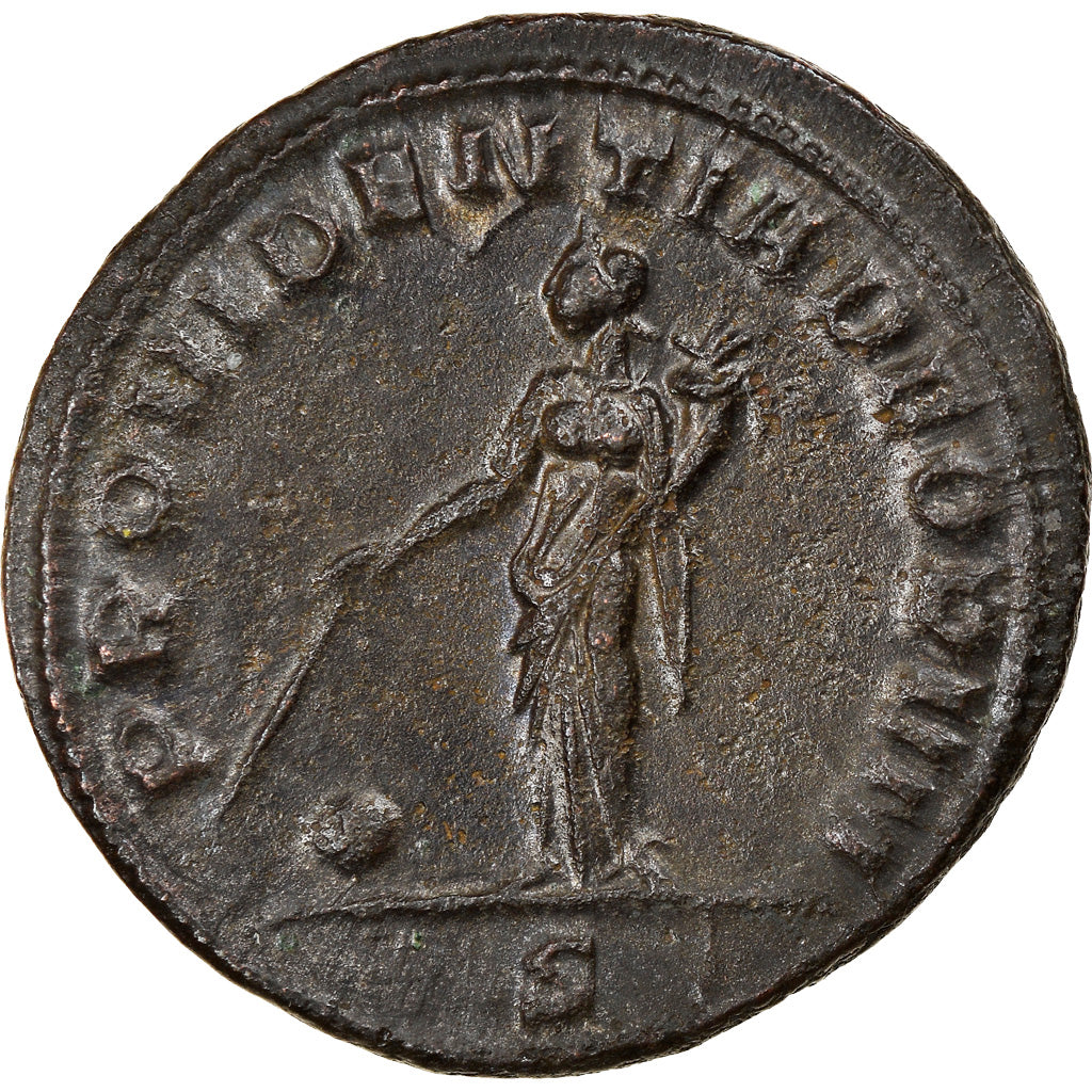 Moeda, Tacitus, Aurelianus, 275-276, Siscia, AU(50-53), Lingote, Cohen:103