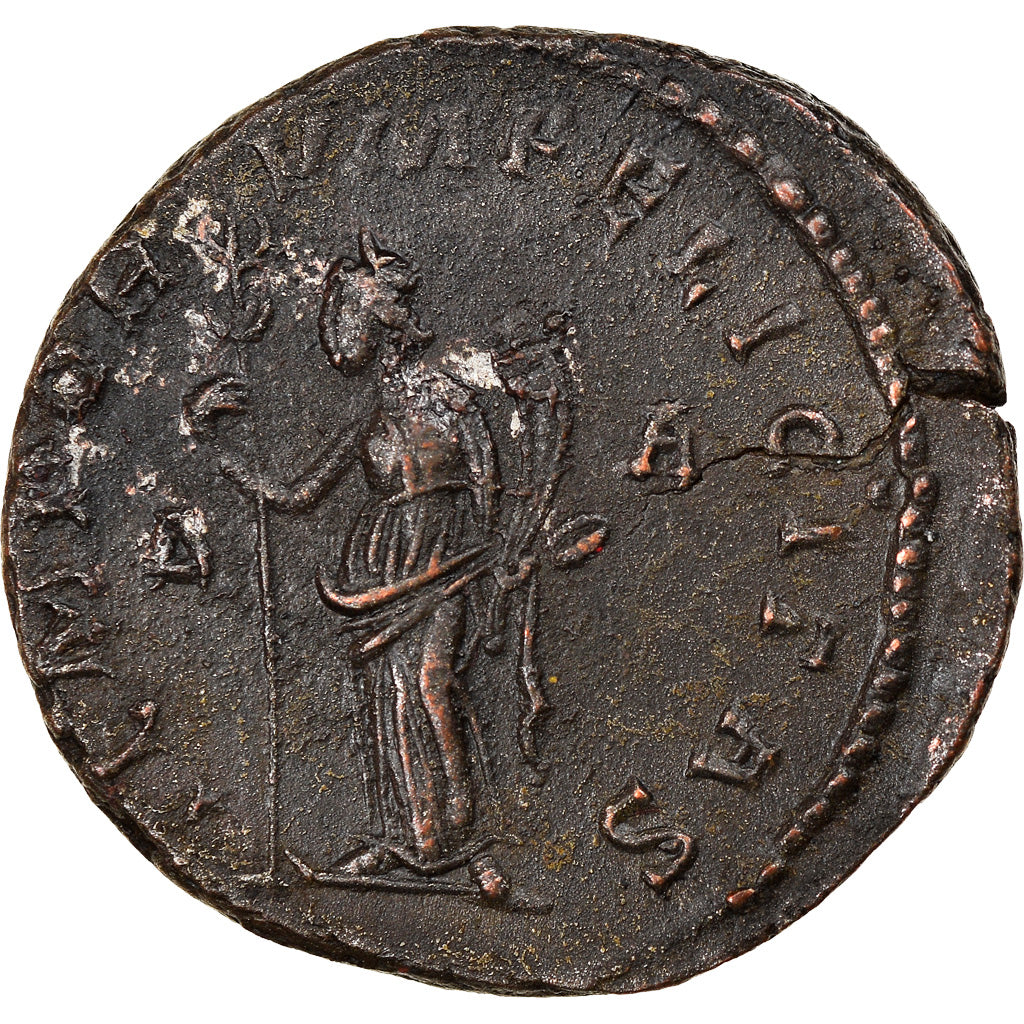 Coin, Tacitus, Aurelianus, 276, Lyon, AU(50-53), Billon, RIC:65