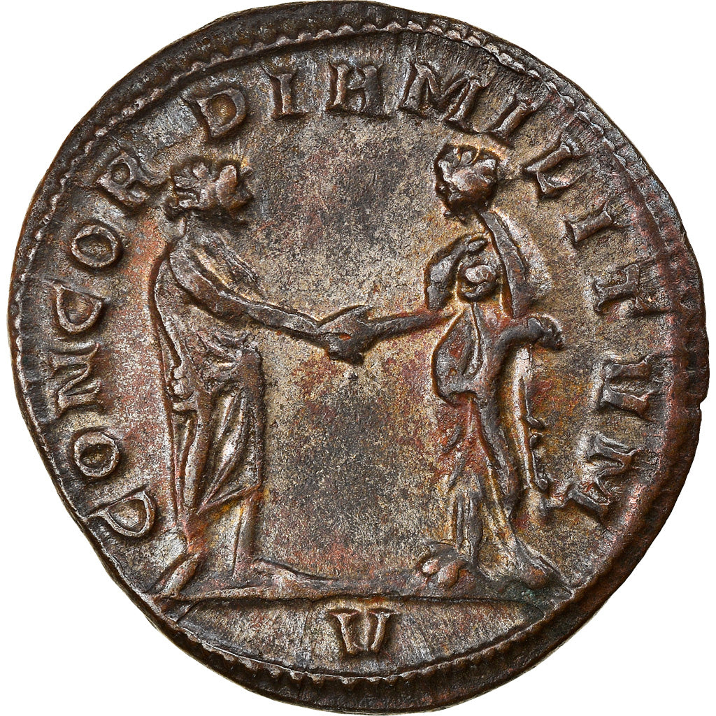 Coin, Tacitus, Aurelianus, 275-276, Siscia, Rare, MS(60-62), Billon, RIC:131