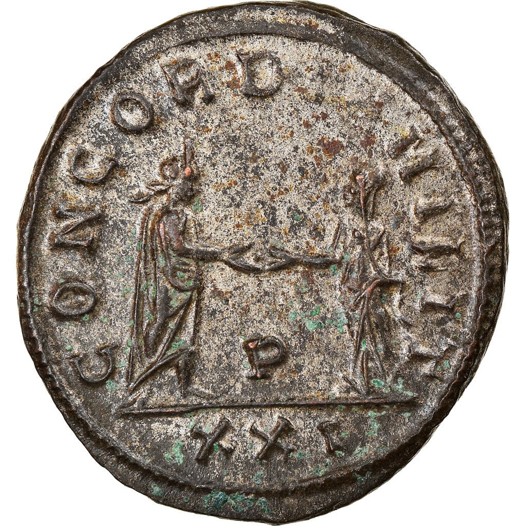 Moneta, Probus, Aurelianus, 280, Siscia, SPL-, Biglione, RIC:665