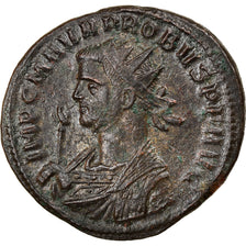 Coin, Probus, Aurelianus, 277, Siscia, AU(50-53), Billon, RIC:818