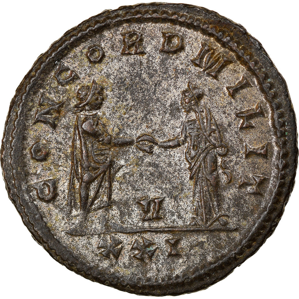 Münze, Probus, Aurelianus, 280, Siscia, SS+, Billon, RIC:651