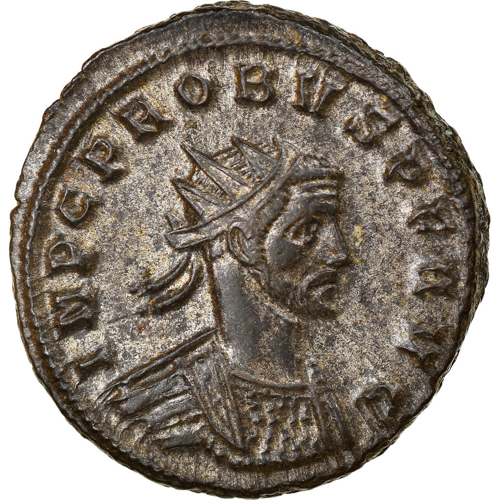Moeda, Probus, Aurelianus, 279, Siscia, AU(50-53), Lingote, RIC:666