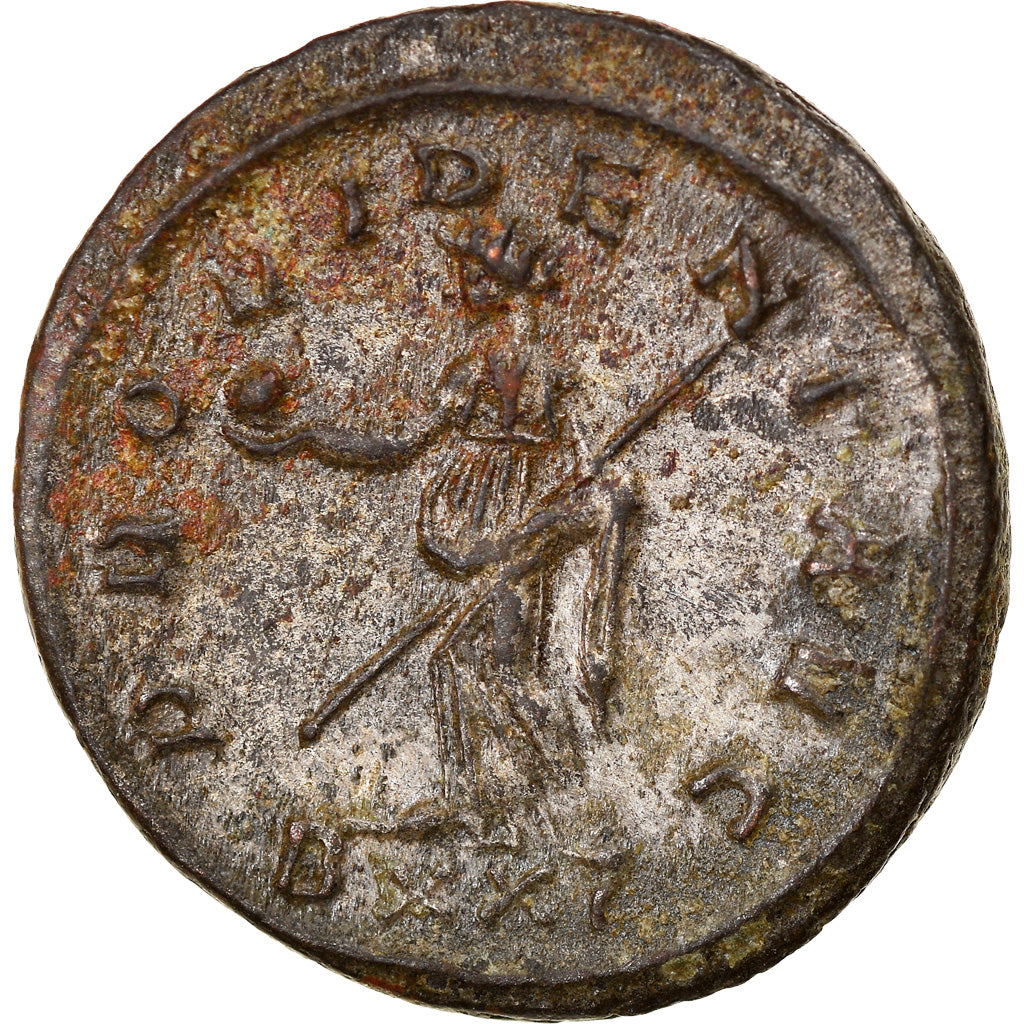 Coin, Probus, Aurelianus, 278, Ticinum, AU(50-53), Billon, RIC:397