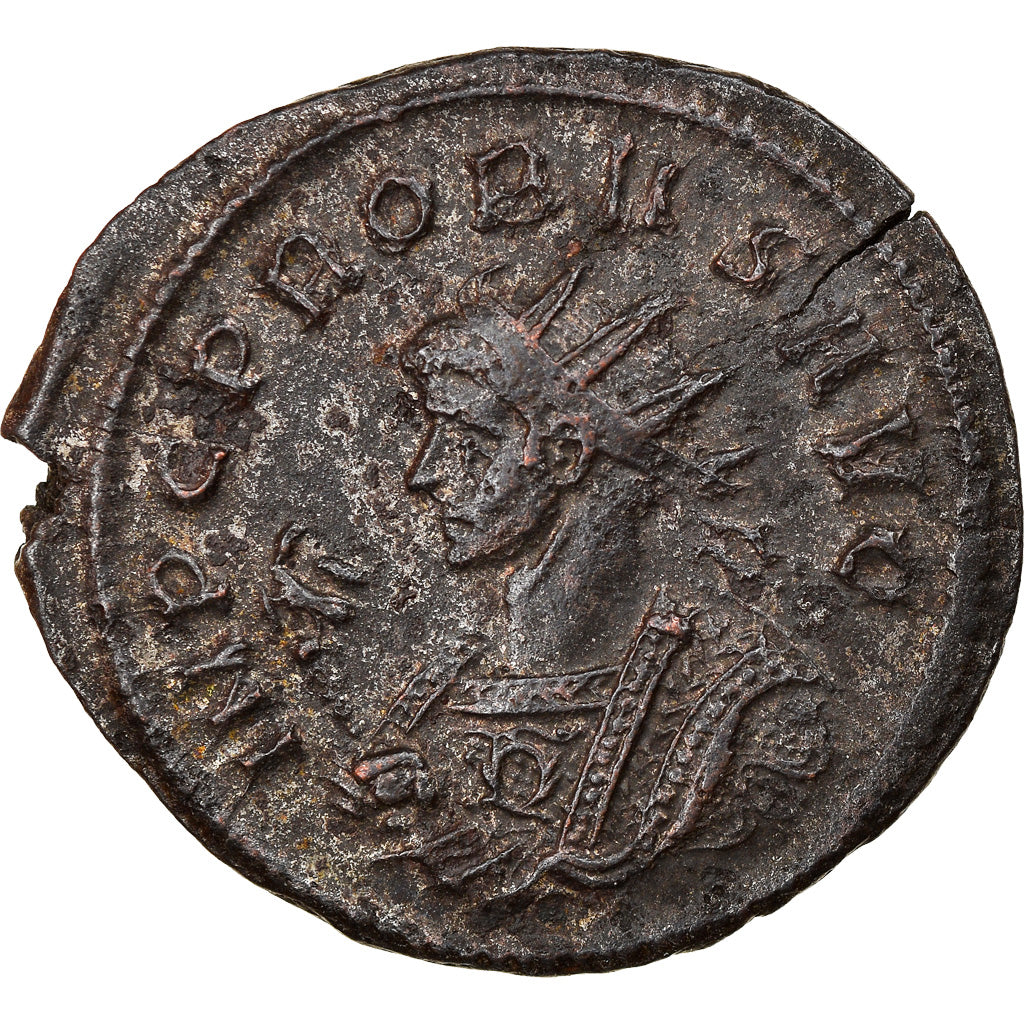 Moneta, Probus, Aurelianus, 282, Ticinum, BB+, Biglione, RIC:516