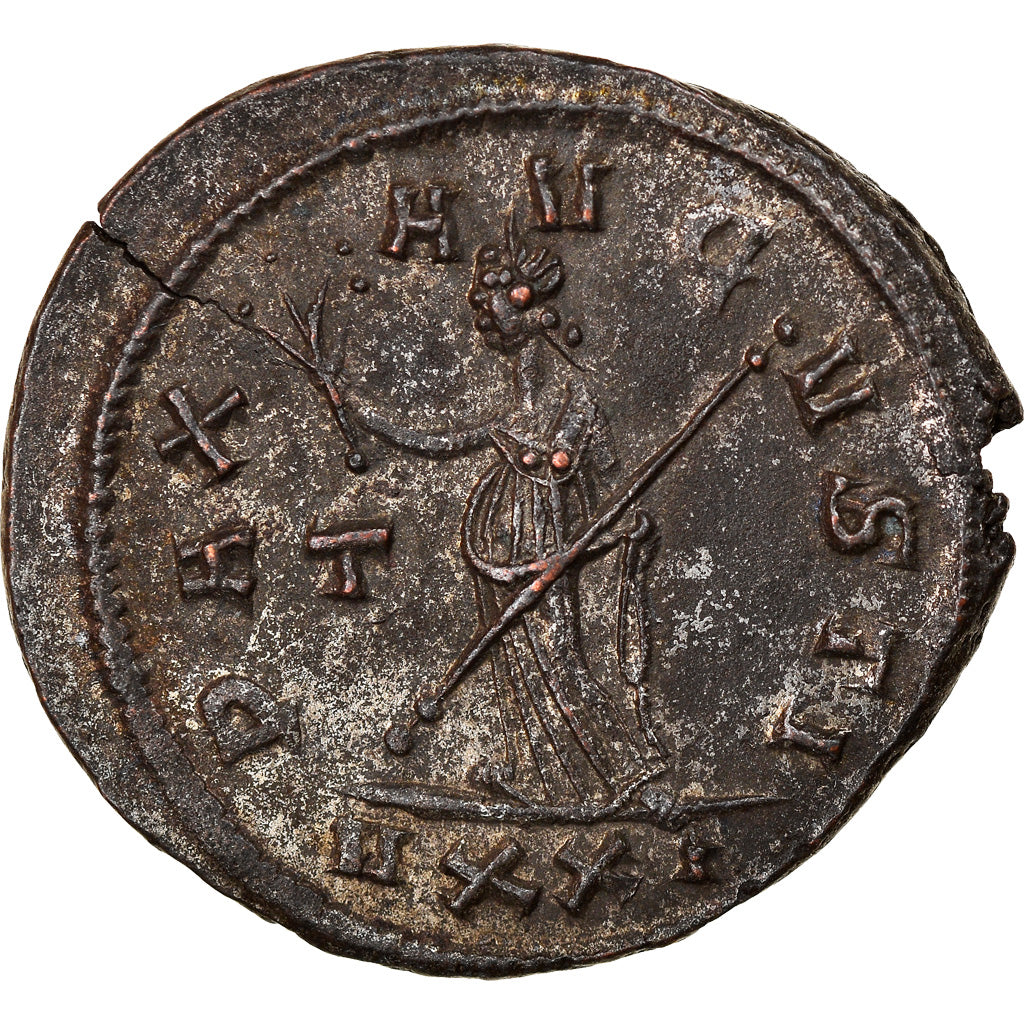 Moneta, Probus, Aurelianus, 282, Ticinum, BB+, Biglione, RIC:516