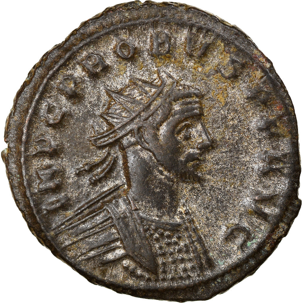 Münze, Probus, Aurelianus, 280, Siscia, SS+, Billon, RIC:712