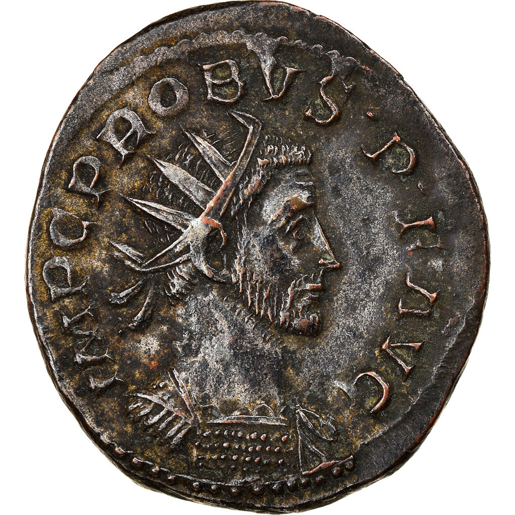 Monnaie, Probus, Aurelianus, 282, Lyon, TTB, Billon, RIC:404