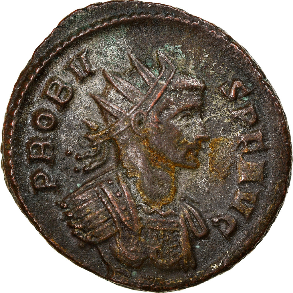 Coin, Probus, Aurelianus, 281, Roma, EF(40-45), Billon, RIC:253