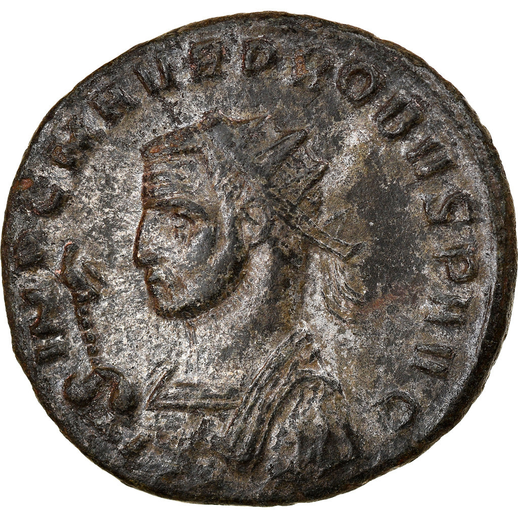Moneta, Probus, Aurelianus, 280-281, Serdica, EF(40-45), Bilon, RIC:864