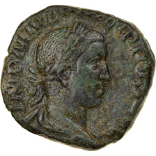 Münze, Philip II, Sesterz, 249, Roma, S+, Bronze, RIC:267