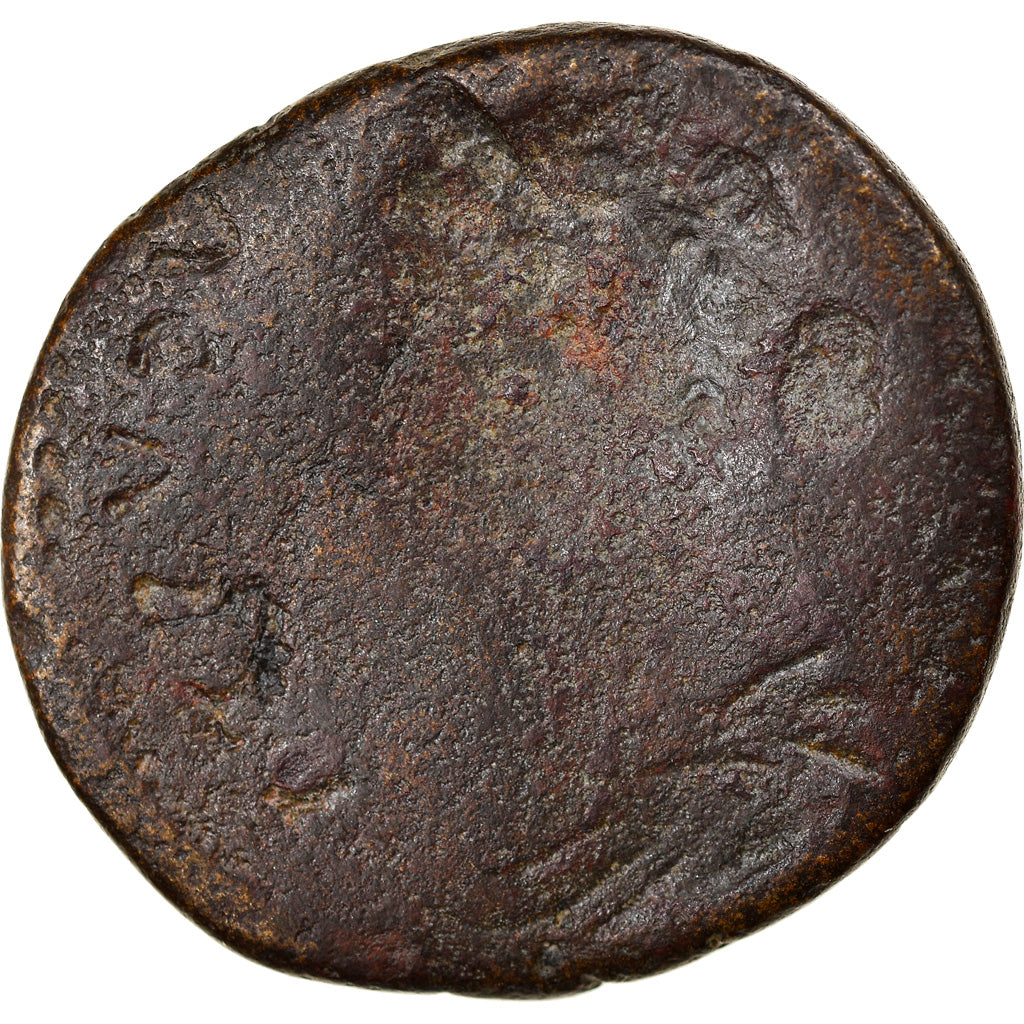 Coin, Faustina II, As, Roma, Incuse strike, F(12-15), Bronze