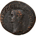 Moneda, Caligula, As, 37-38, Roma, Incuse strike, BC+, Bronce, RIC:38