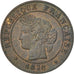 Monnaie, France, Cérès, Centime, 1878, Paris, SUP, Bronze, KM:826.1