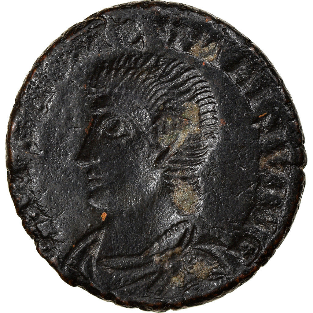 Coin, Julian II, Reduced maiorina, 355-357, Siscia, Incuse strike, EF(40-45)