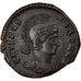Coin, Crispus, Nummus, 320-321, Trier, AU(55-58), Copper, RIC:270