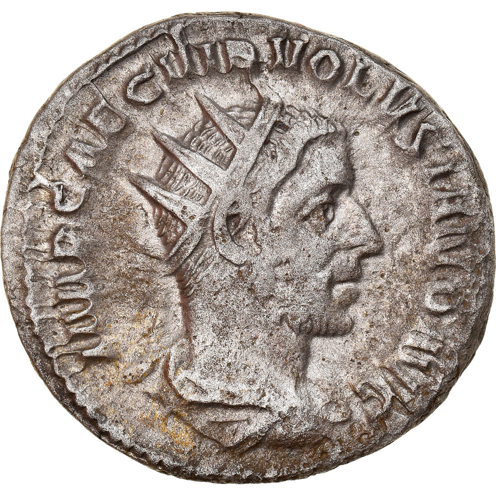 Moneta, Volusian, Antoninianus, 253, Roma, BB, Biglione, RIC:182