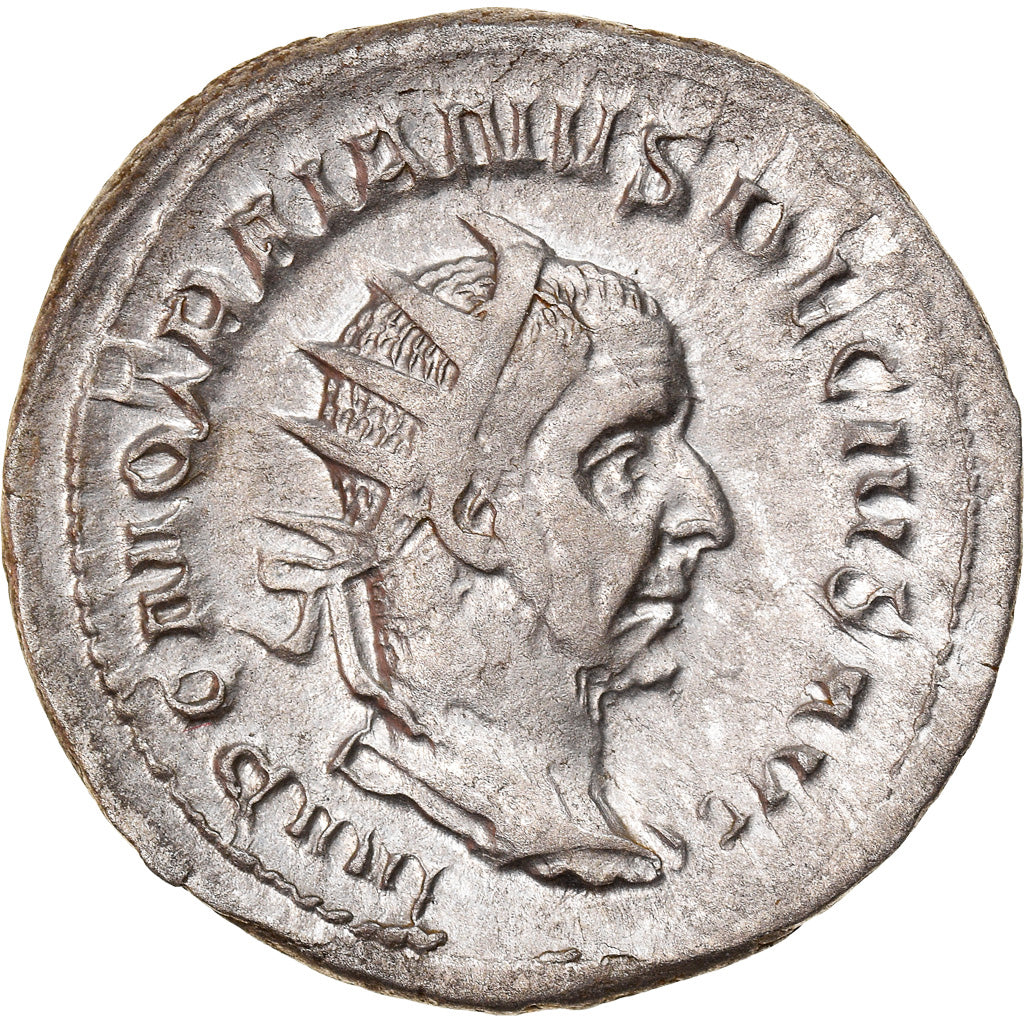Coin, Trajan Decius, Antoninianus, 250, Roma, AU(50-53), Billon, RIC:11b