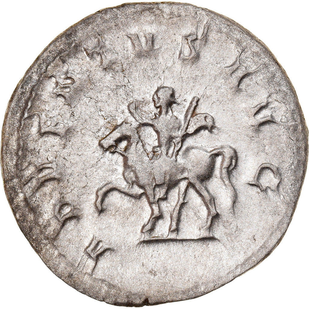 Coin, Trajan Decius, Antoninianus, 250, Roma, AU(50-53), Billon, RIC:11b