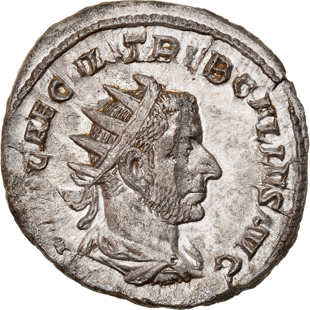 Münze, Trebonianus Gallus, Antoninianus, 251-252, Roma, SS, Billon, RIC:37