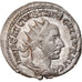 Coin, Trebonianus Gallus, Antoninianus, 253, Roma, AU(50-53), Billon, RIC:39