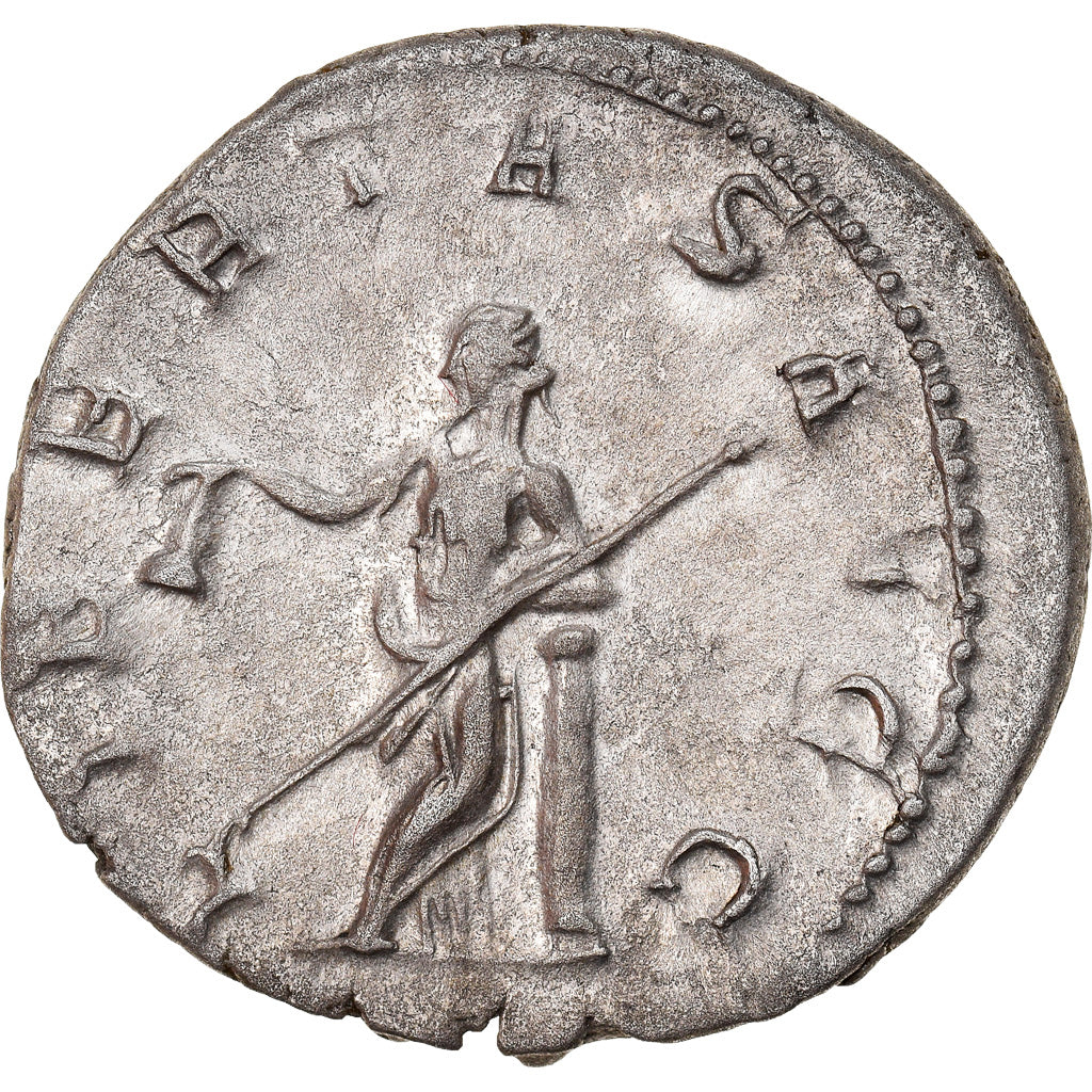 Moneta, Trebonianus Gallus, Antoninianus, 253, Roma, BB+, Biglione, RIC:39