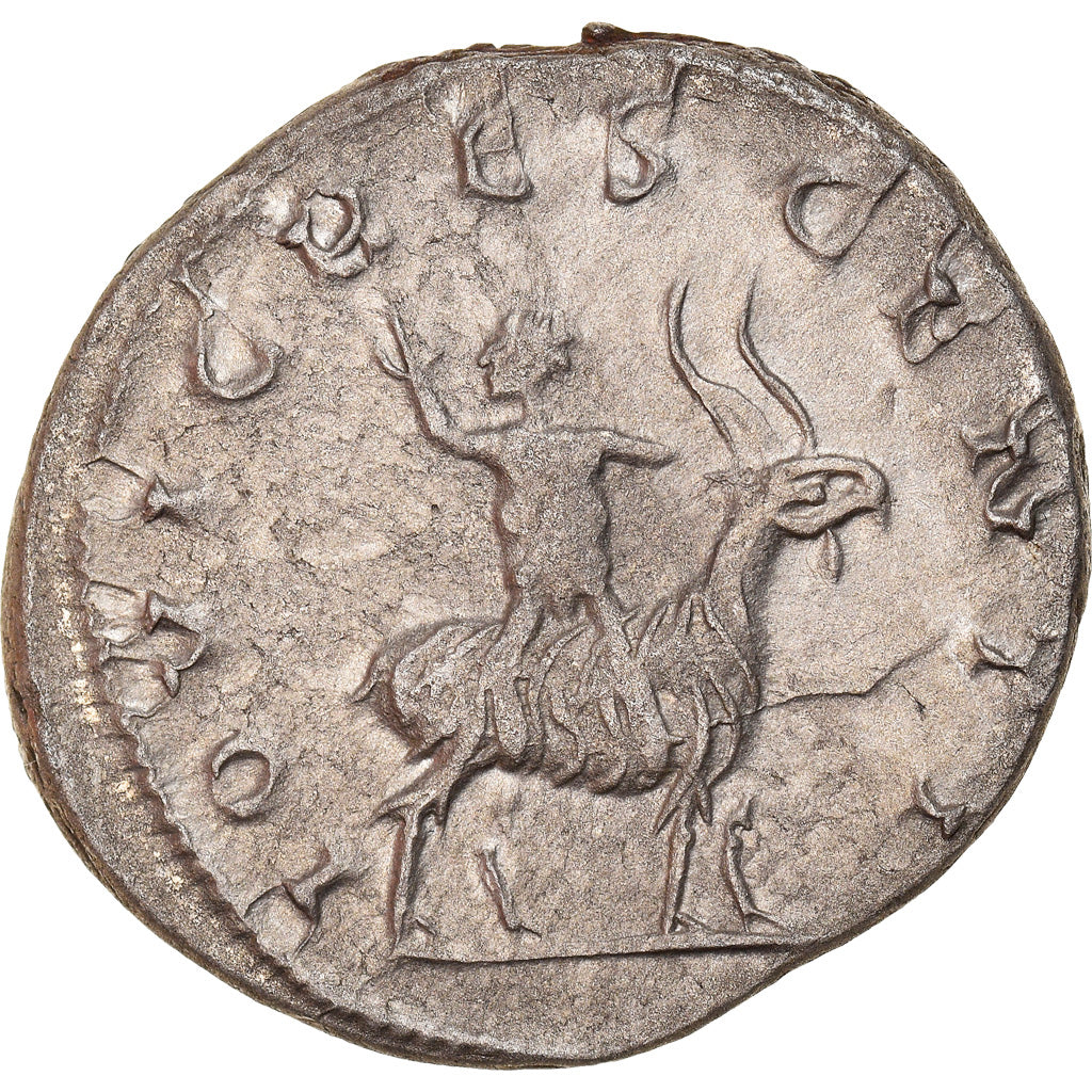 Coin, Valerian II, Antoninianus, 257-258, Trier, AU(50-53), Billon, RIC:13