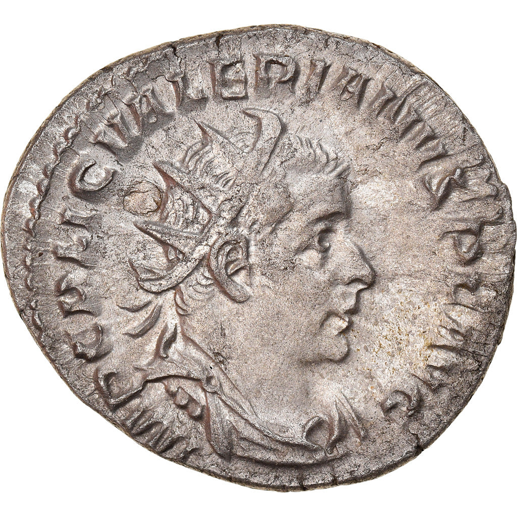 Münze, Valerian I, Antoninianus, 255-256, Roma, SS+, Billon, RIC:126