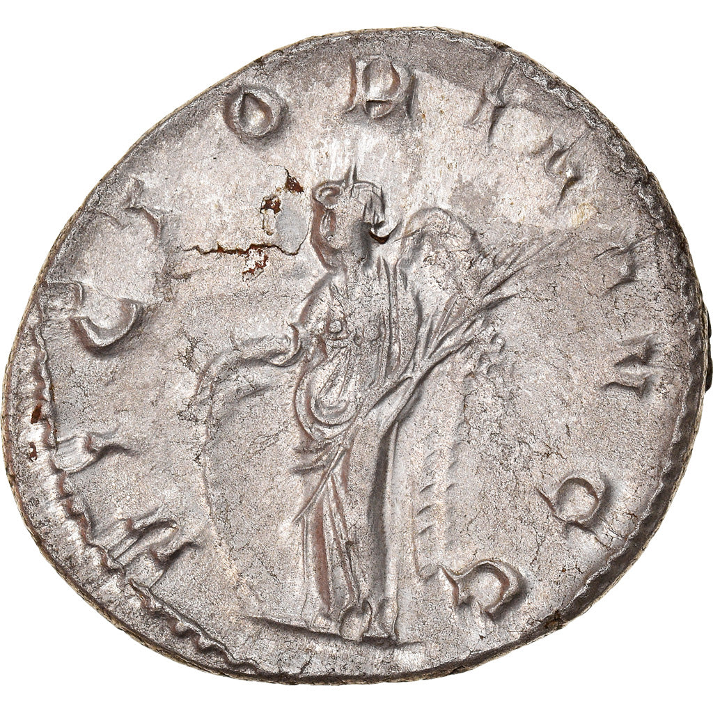 Münze, Valerian I, Antoninianus, 255-256, Roma, SS+, Billon, RIC:126