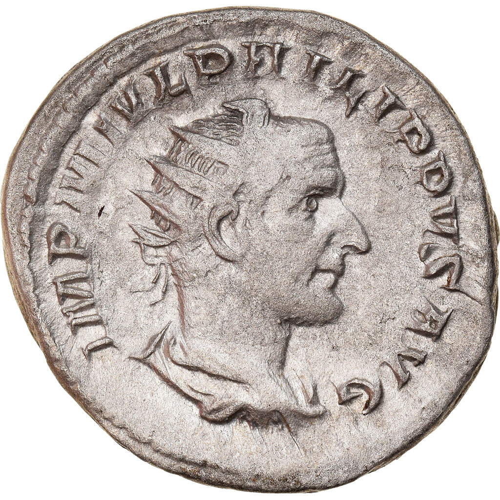 Monnaie, Philippe I l'Arabe, Antoninien, 244, Roma, TTB+, Billon, RIC:49b
