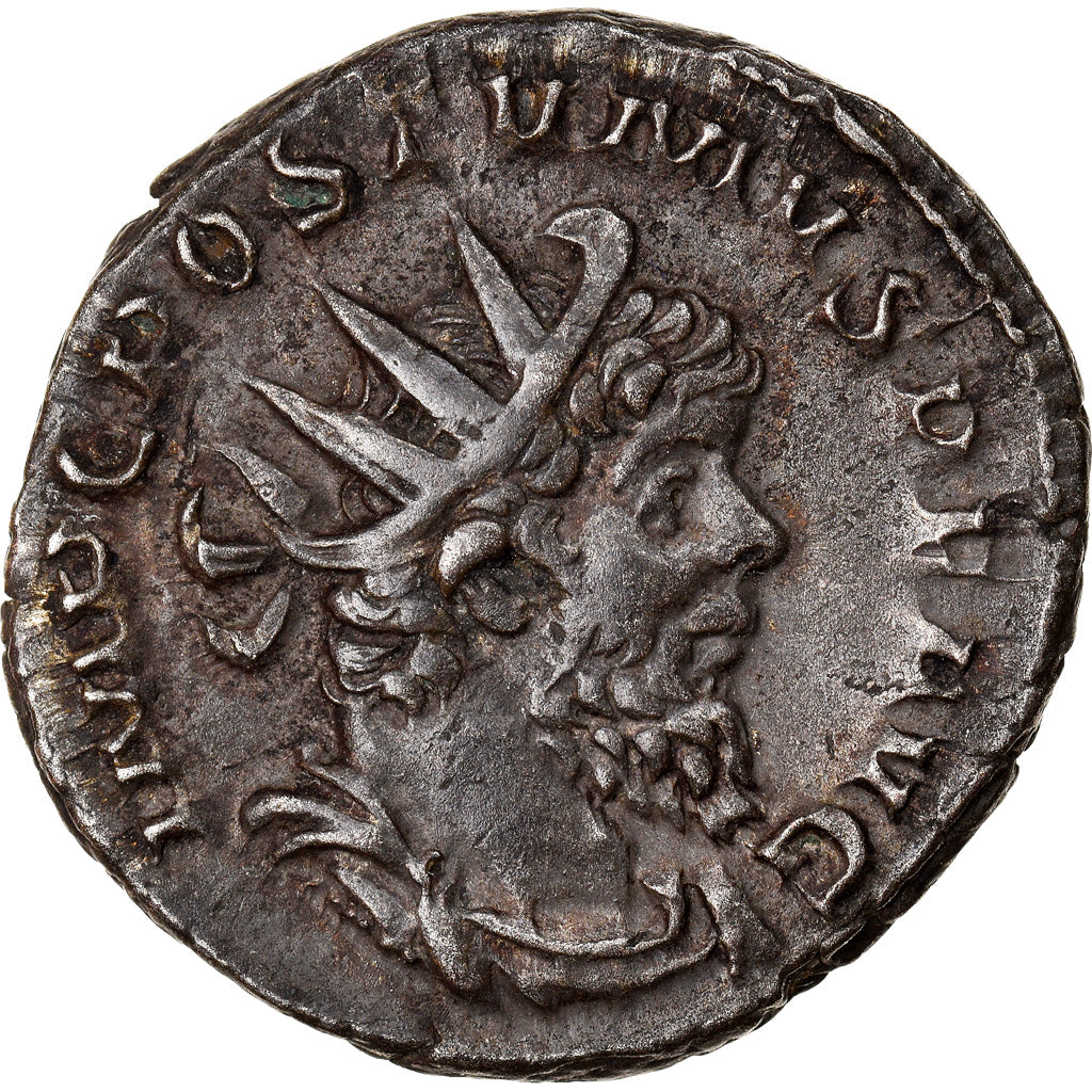 Coin, Postumus, Antoninianus, 266, Trier, AU(50-53), Billon, RIC:329
