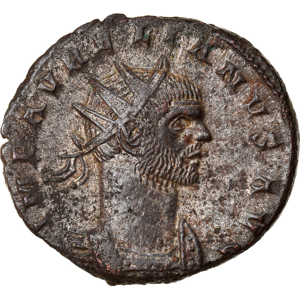 Coin, Aurelian, Aurelianus, 271, Siscia, AU(50-53), Billon, RIC:220