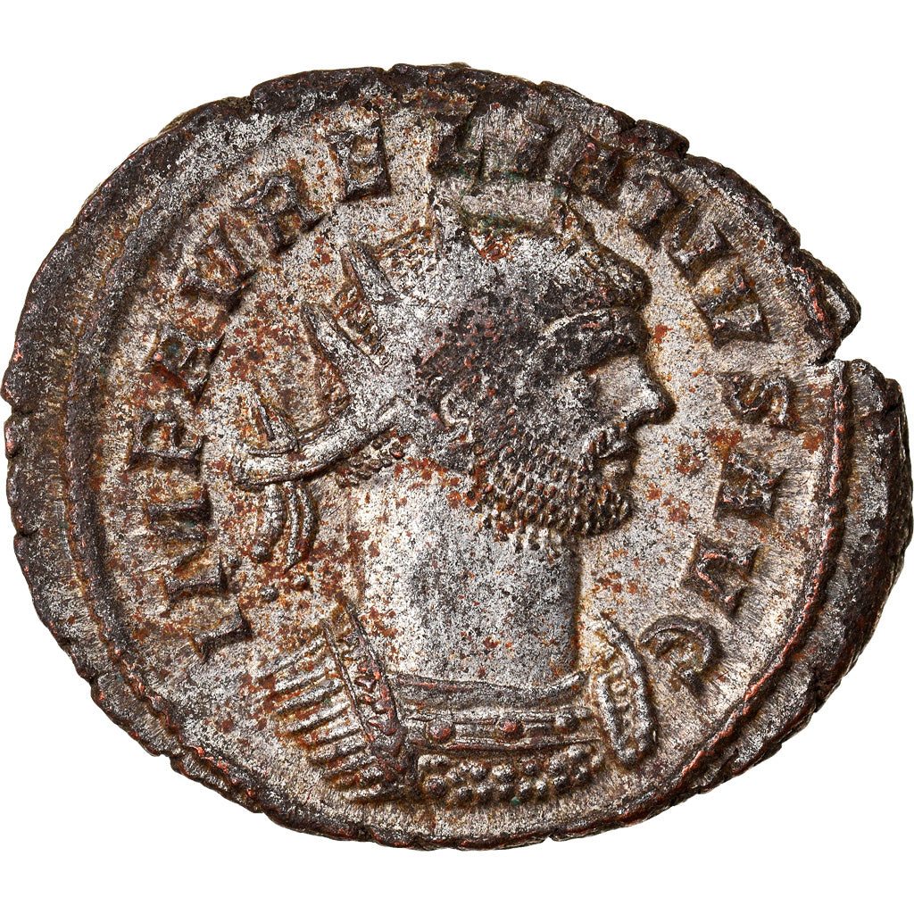 Monnaie, Aurélien, Aurelianus, 271-272, Siscia, TTB+, Billon, RIC:225