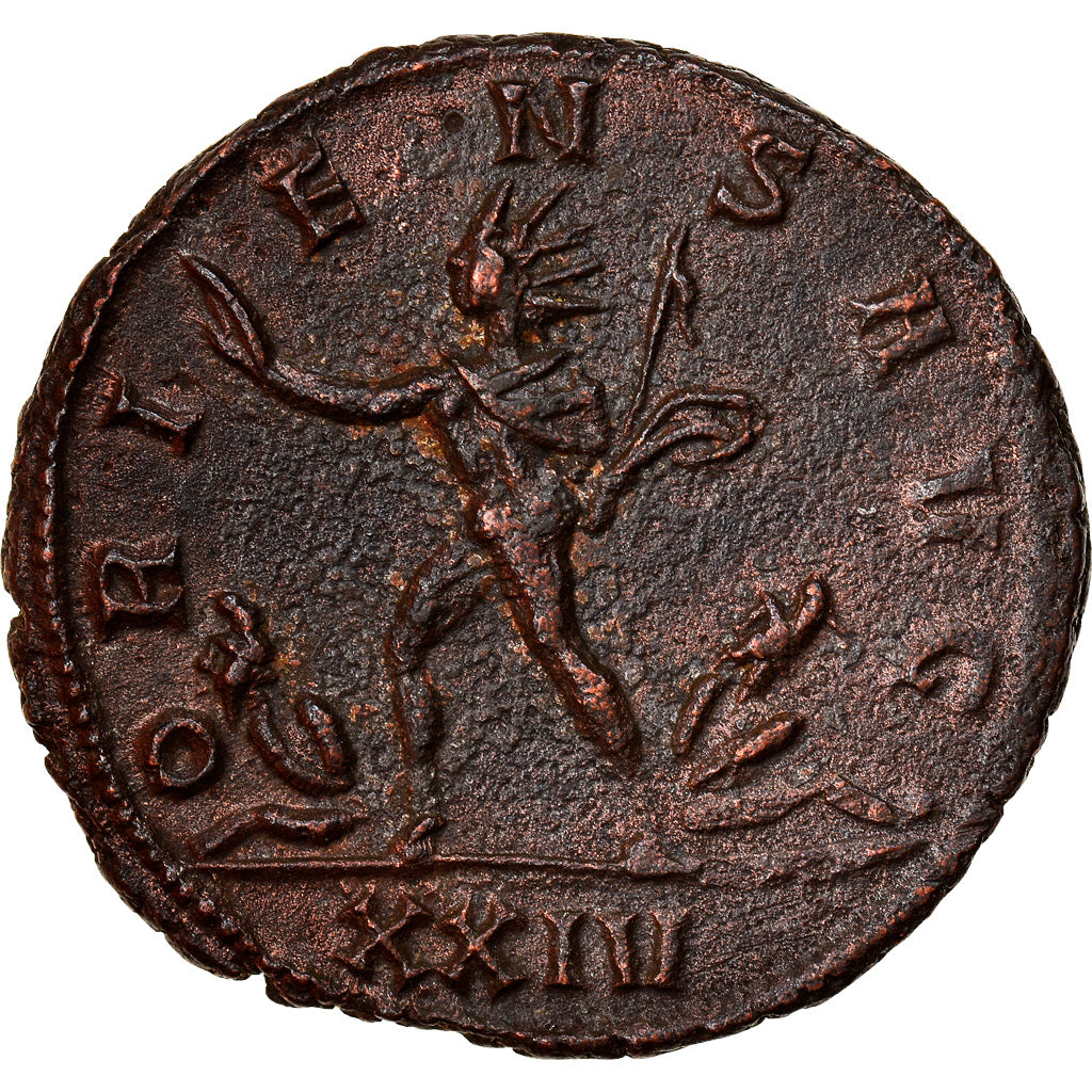 Moneta, Aurelian, Aurelianus, 274-275, Siscia, BB+, Biglione, RIC:255