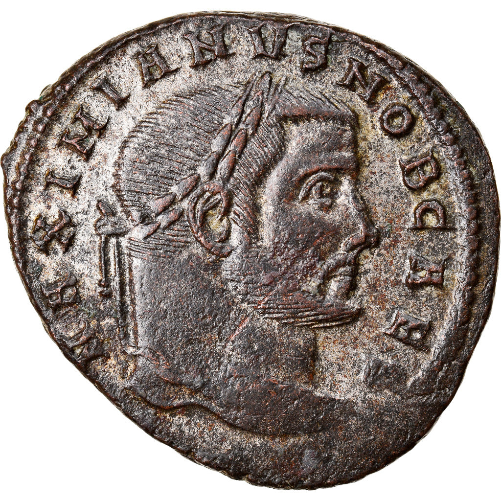 Coin, Galerius, Follis, 300-301, Roma, AU(50-53), Copper, RIC:99b
