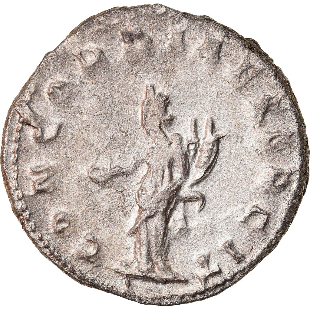 Coin, Gallienus, Antoninianus, 253-254, Roma, AU(50-53), Billon, RIC:132
